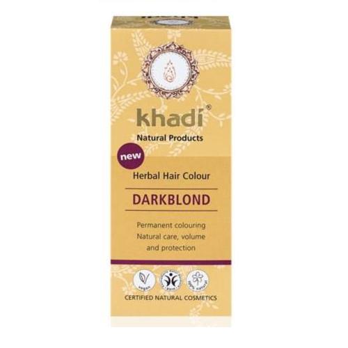 Khadi Herbal Hair Colour henna do włosów Ciemny Blond 100g