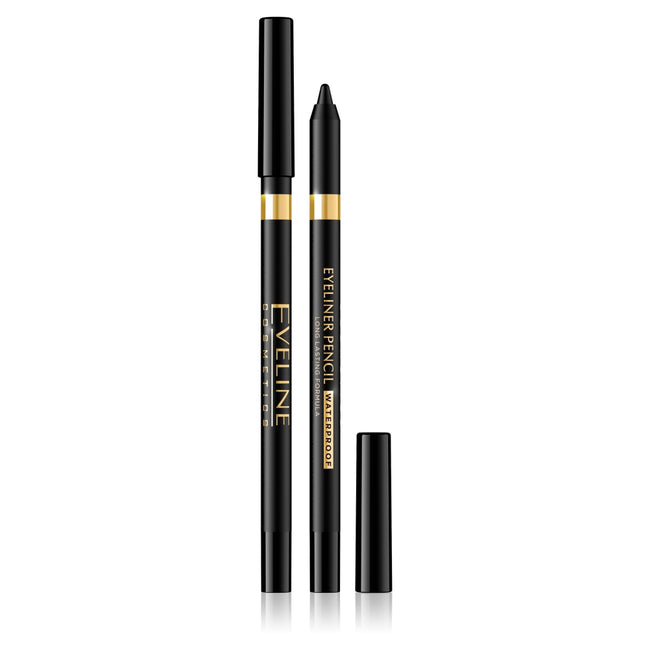 Eveline Cosmetics Eyeliner Pencil Waterproof wodoodporna kredka do oczu Black