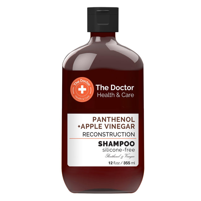 The Doctor Health & Care szampon do włosów rekonstruujący Ocet Jabłkowy + Pantenol 355ml