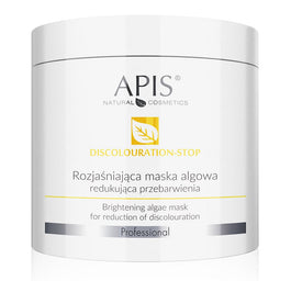 APIS Discolouration-Stop rozjaśniająca maska algowa redukująca przebarwienia 200g