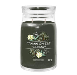 Yankee Candle Silver Sage & Pine duża świeca zapachowa 567g