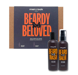 MenRock Beardy Beloved Soothing Oak Moss zestaw szampon do brody 100ml + balsam do brody 100ml