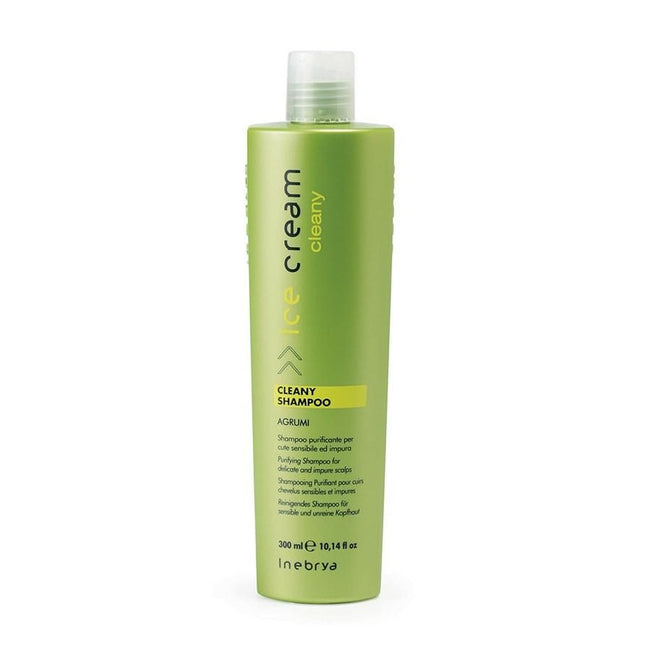 Inebrya Ice Cream Cleany Shampoo szampon przeciwłupieżowy do podrażnionej i wrażliwej skóry głowy 300ml