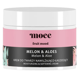 Moee Fruit Mood nawilżająco-łagodzący krem do twarzy Melon & Aloes 50ml