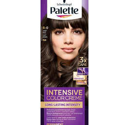 Palette Intensive Color Creme farba do włosów w kremie 5-0 (N4) Jasny Brąz