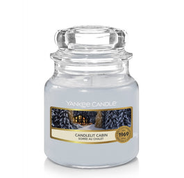 Yankee Candle Świeca zapachowa mały słój Candlelit Cabin 104g