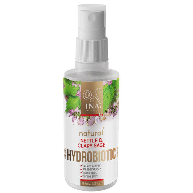 INA ESSENTIALS Hydrobiotic intensywna pielęgnacja wypadających włosów Pokrzywa & Szałwia Muszkatołowa 150ml