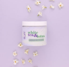 Fluff Peeling do ciała White Tea&Lotus 160ml