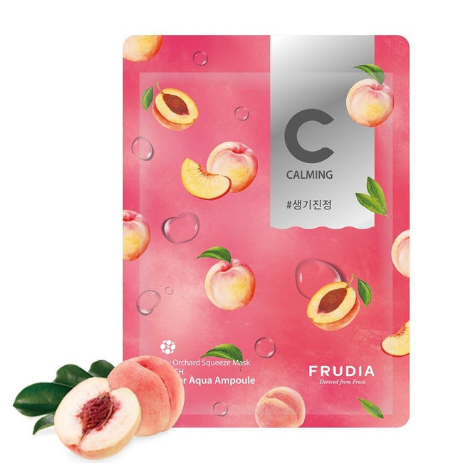 Frudia My Orchard Squeeze Mask Peach rewitalizująco-kojąca maseczka w płachcie 20ml
