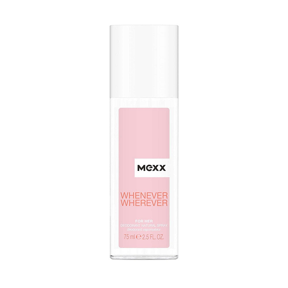 mexx whenever wherever for her dezodorant w sprayu 75 ml   