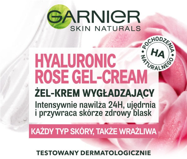 Garnier Hyaluronic Rose Gel-Cream żel-krem wygładzający 50ml
