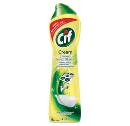 Cif Cream Lemon mleczko z mikrokryształkami do czyszczenia powierzchni 540g