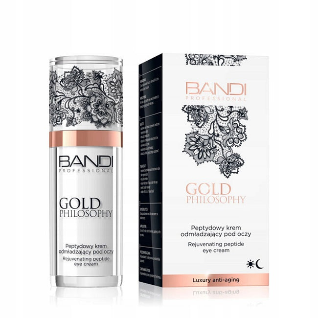 BANDI Gold Philosophy peptydowy krem odmładzający pod oczy 30ml