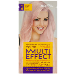 Joanna Multi Effect Color szamponetka koloryzująca 02.5 Różowy Blond 35g