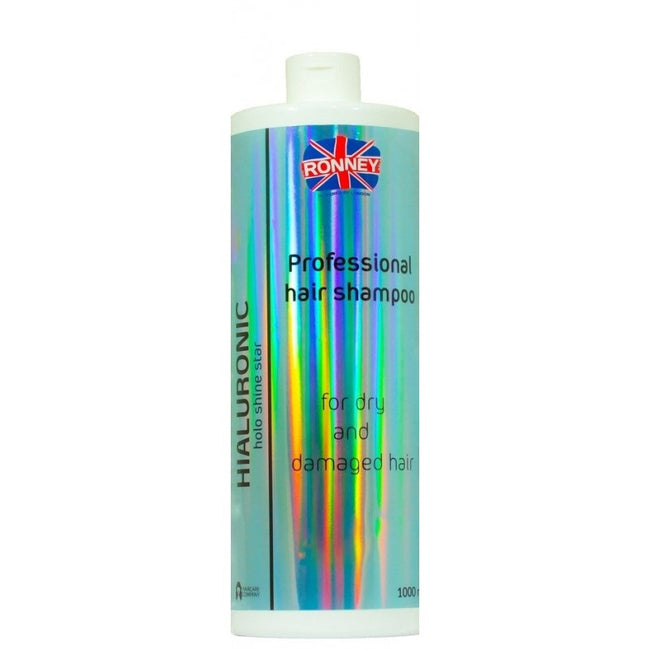 Ronney Hialuronic Holo Shine Star Professional Hair Shampoo szampon nawilżający 1000ml