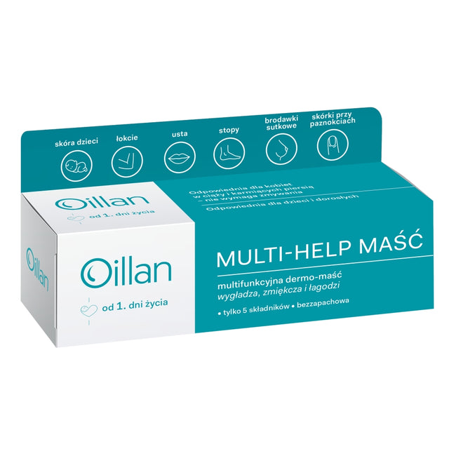 Oillan Multi-Help multifunkcyjna dermo-maść 12g