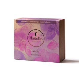 Flagolie Mydło wegańskie w kostce Orchidea 90g