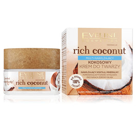 Eveline Cosmetics Rich Coconut multi-nawilżający kokosowy krem do twarzy 50ml