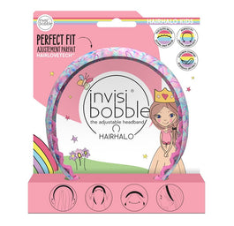 Invisibobble Kids Hairhalo regulowana opaska do włosów Cotton Candy Dreams