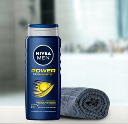 Nivea Men Power 24H Fresh Effect żel pod prysznic 500ml