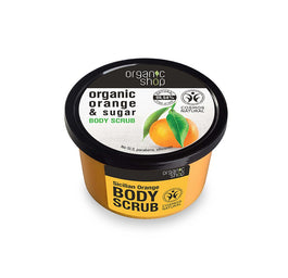 Organic Shop Toning Body Scrub tonizujący peeling do ciała Orange & Sugar 250ml