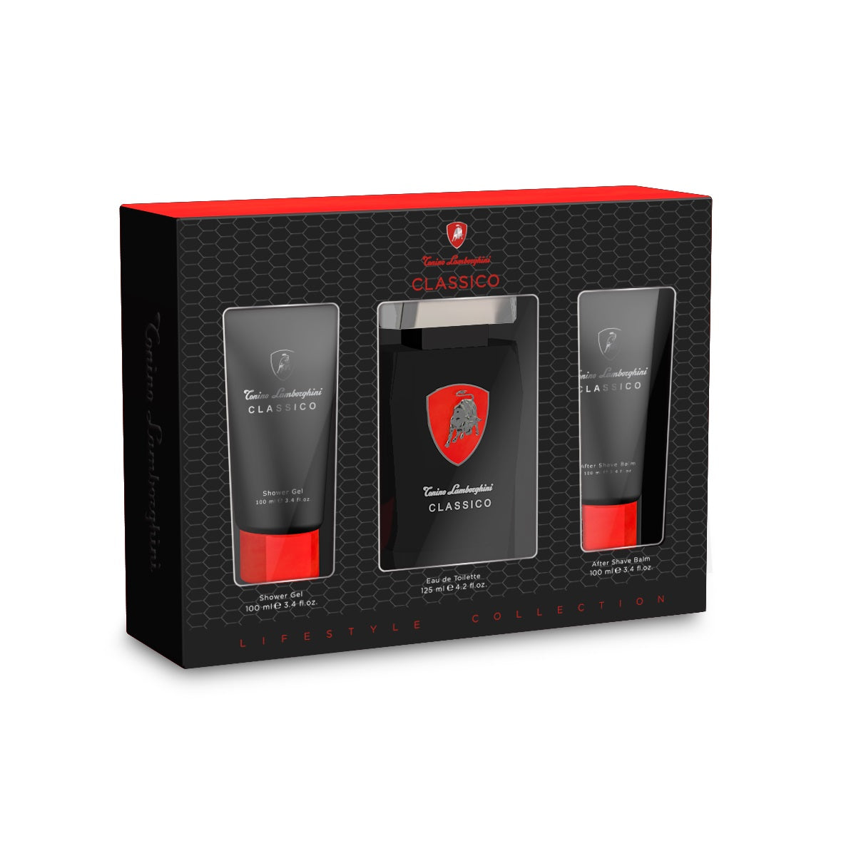 tonino lamborghini classico woda toaletowa 125 ml   zestaw 