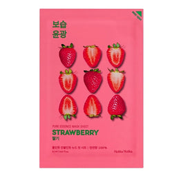 HOLIKA HOLIKA Pure Essence Mask Sheet Strawberry tonizująca maseczka z ekstraktem z truskawki 20ml