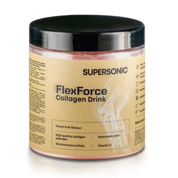 Supersonic FlexForce Collagen Drink Owoce Leśne 216g