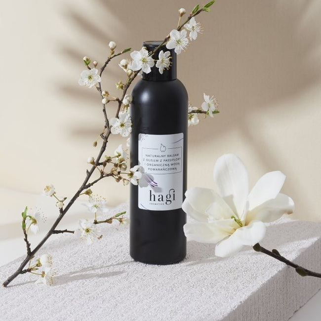 Hagi Naturalny balsam z organiczną wodą pomarańczową i olejem z passiflory 200ml