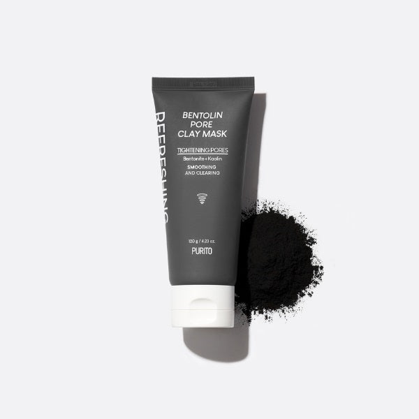 PURITO Bentolin Pore Clay Mask oczyszczająca maska z glinkami 120g