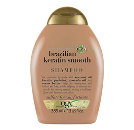OGX Ever Straightening + Brazilian Keratin Smooth Shampoo szampon wygładzający z brazylijską keratyną 385ml