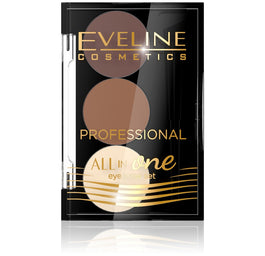 Eveline Cosmetics All In One Eyebrow Set zestaw cieni do brwi 02 1.7g