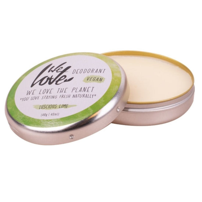 We Love We Love The Planet Deodorant naturalny dezodorant w kremie Luscious Lime 48g
