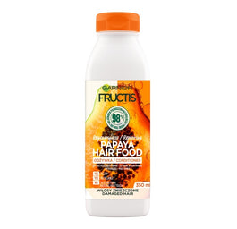 Garnier Fructis Papaya Hair Food odżywka regenerująca do włosów zniszczonych 350ml
