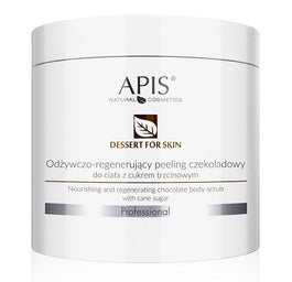 APIS Dessert for Skin odżywczo-regenerujący peeling czekoladowy z cukrem trzcinowym 700g
