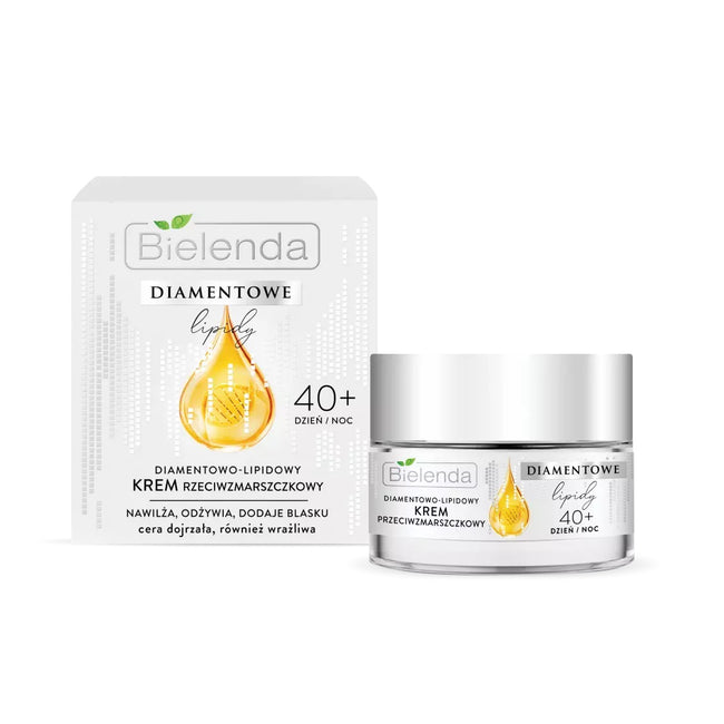 Bielenda Diamentowe Lipidy diamentowo-lipidowy krem przeciwzmarszczkowy 40+ 50ml