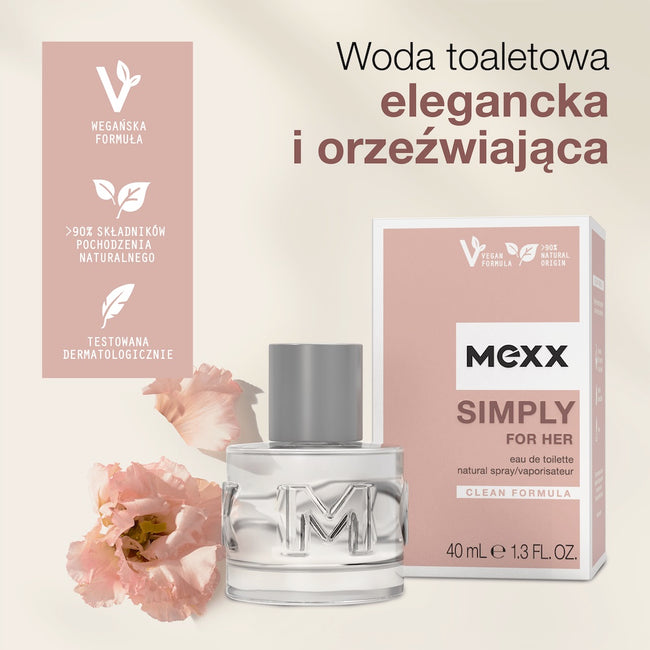 Mexx Simply For Her woda toaletowa spray 20ml