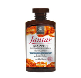 Farmona Jantar Moc Bursztynu szampon do włosów suchych i łamliwych 330ml