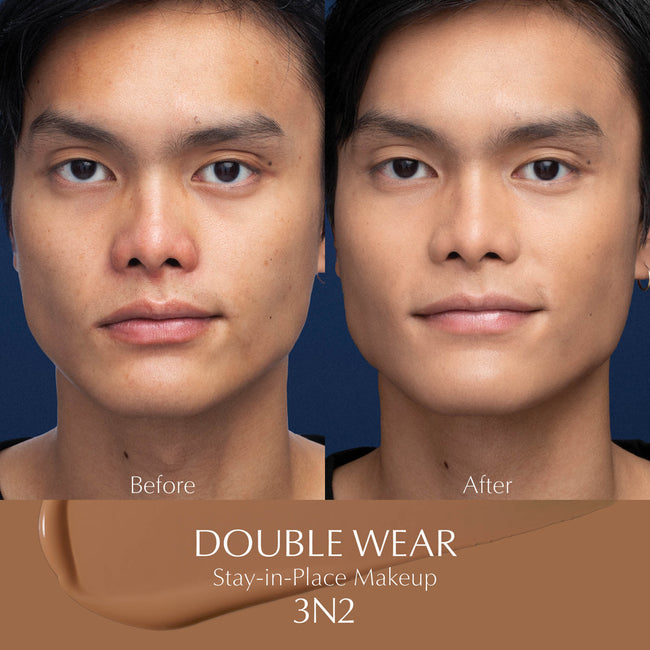 Estée Lauder Double Wear Stay In Place Makeup SPF10 długotrwały średnio kryjący matowy podkład do twarzy 3N2 Wheat 30ml