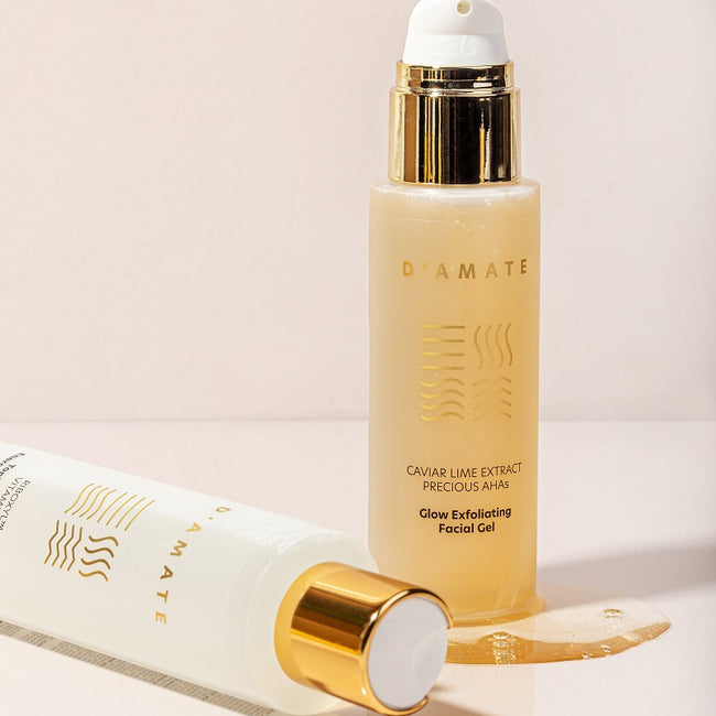 D'AMATE Glow Exfoliating Facial Gel mikrozłuszczający żel do mycia twarzy 125ml