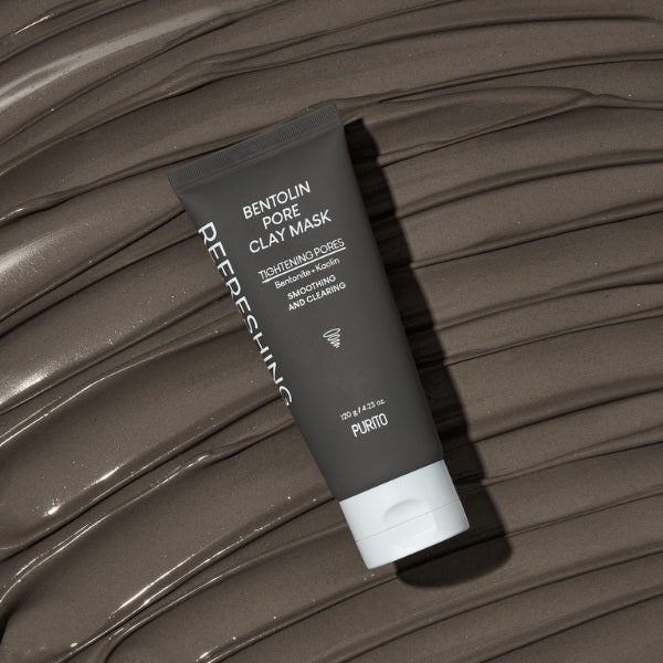PURITO Bentolin Pore Clay Mask oczyszczająca maska z glinkami 120g
