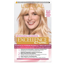 L'Oreal Paris Excellence Creme farba do włosów 10.21 Bardzo Bardzo Jasny Perłowy Blond