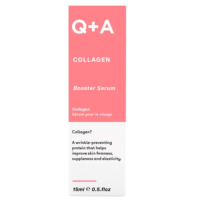 Q+A Collagen Booster Serum intensywnie ujędrniające serum do twarzy z kolagenem 15ml