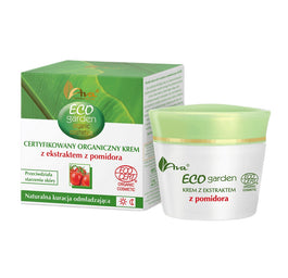 Ava Laboratorium Eco Garden certyfikowany organiczny krem z ekstraktem z pomidora 40+ 50ml