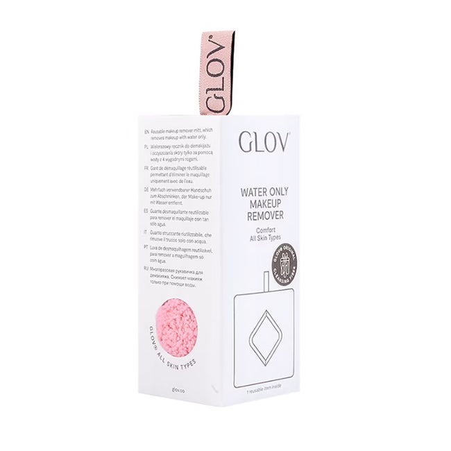 Glov Comfort Make Up Remover rękawica do oczyszczania twarzy i demakijażu Cozy Rosie