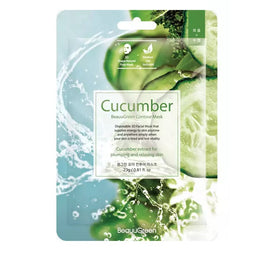 BeauuGreen Cucumber Contour Mask koreańska maseczka z ogórkiem 23ml