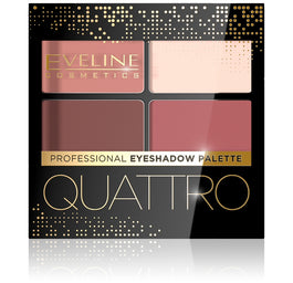 Eveline Cosmetics Quattro Professional Eyeshadow Palette paletka cieni do powiek 04 3.2g