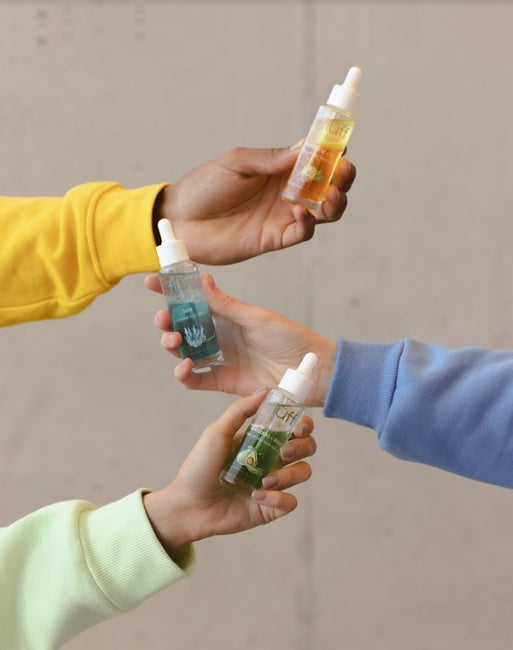 Fluff Two-Phase Face Serum booster dwufazowy do twarzy Aloes i Awokado 40ml