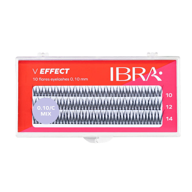 Ibra V Effect kępki rzęs Mix 120szt.