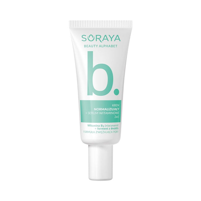 Soraya Beauty Alphabet Wit.B. krem normalizujący + serum witaminowe 2w1 30ml